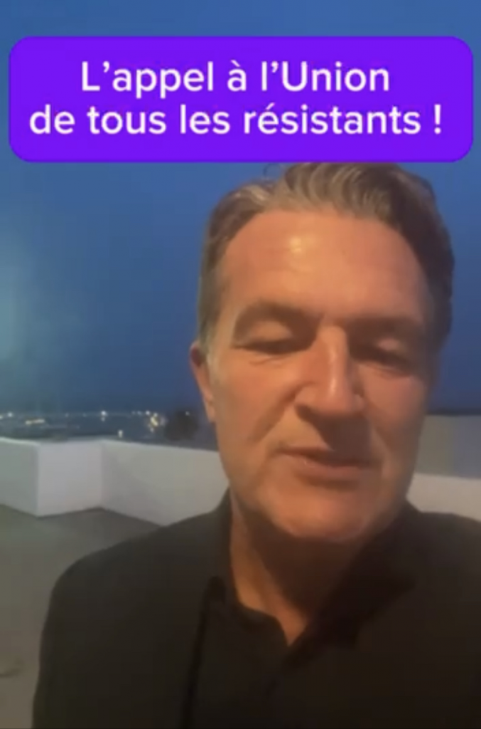 l’appel à l’union de tous les résistants !