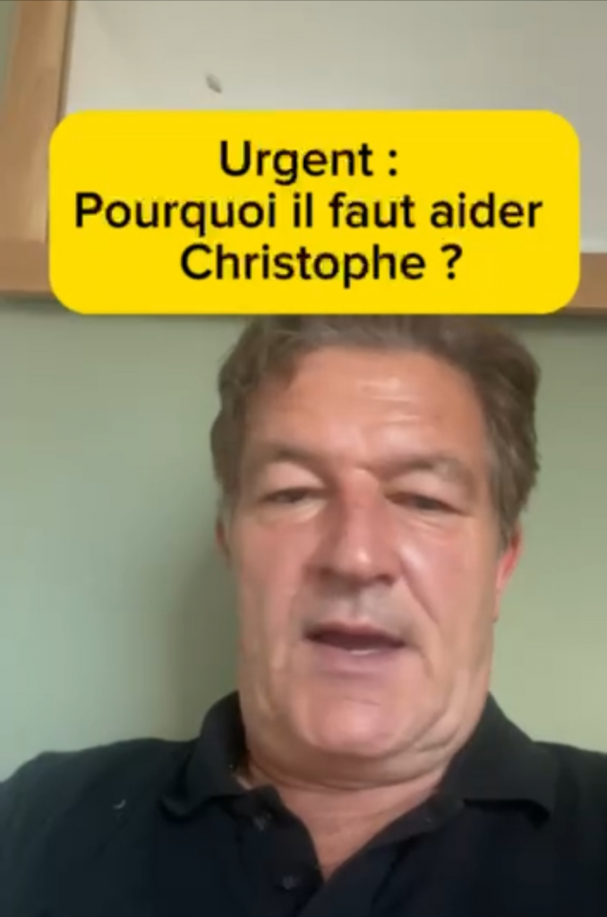 Pourquoi il faut aider Christophe ?
